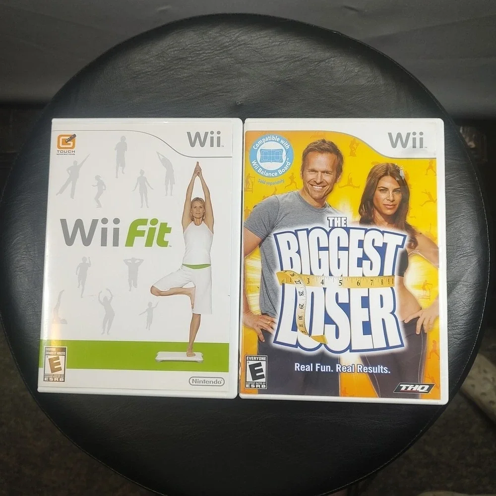 Wii Fit And Wii The Biggest‎ Loser Games